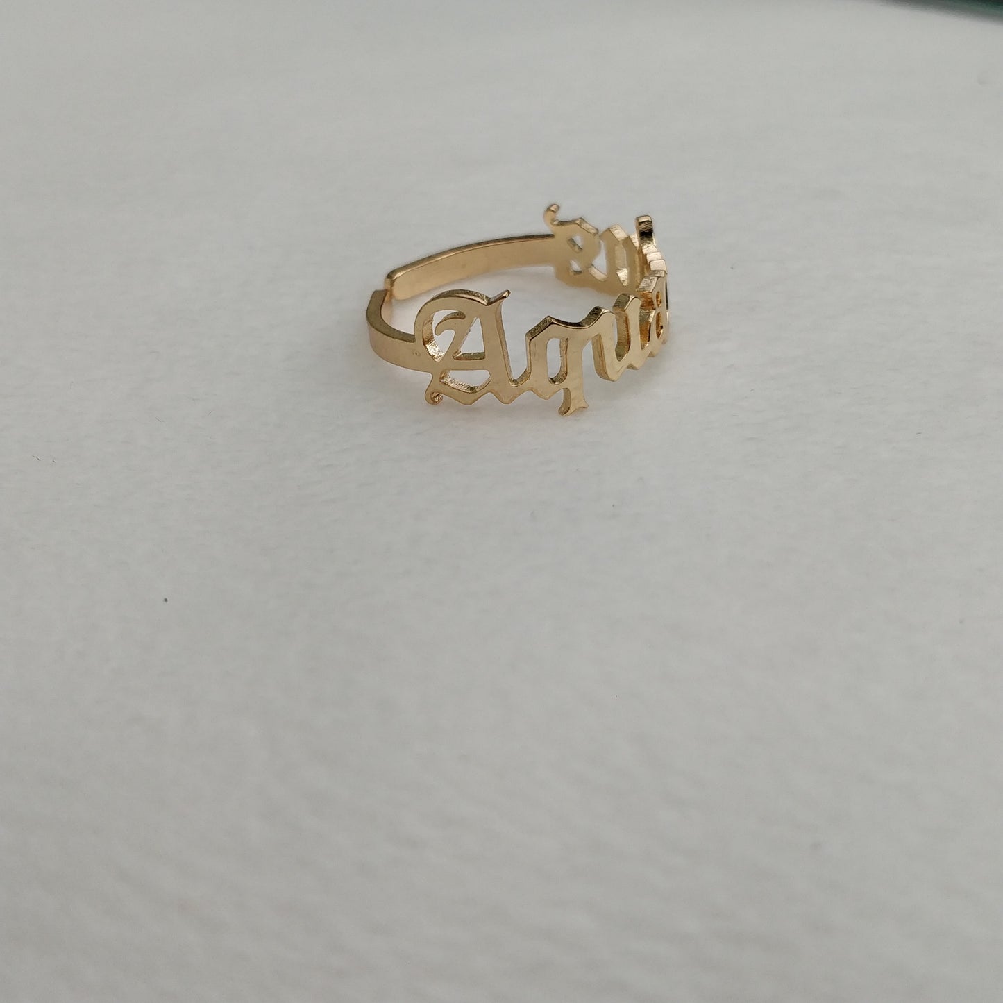 Zodiac Sign Ring in Gold or Silver Queen of Diamonds