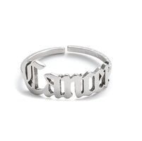 Zodiac Sign Ring in Gold or Silver Queen of Diamonds