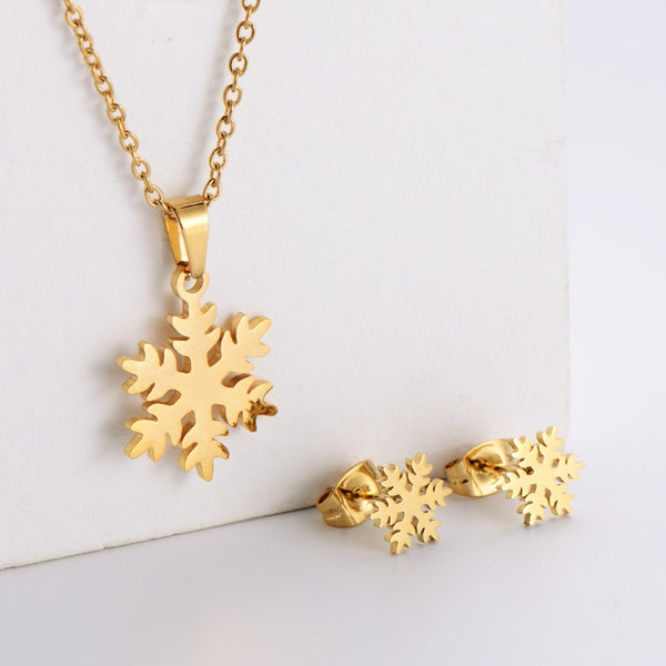 Golden Snowflake Gift Set Queen of Diamonds