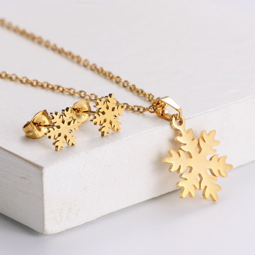 Golden Snowflake Gift Set Queen of Diamonds