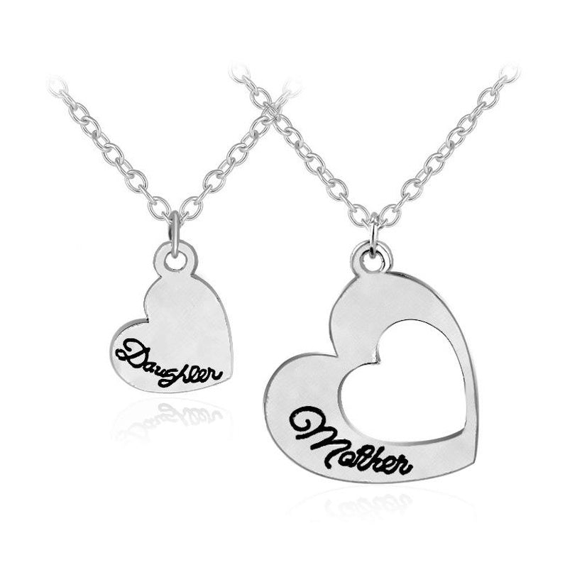 Mother & Daughter Matching Necklaces Queen of Diamonds